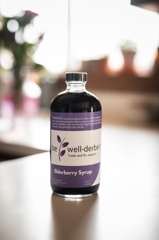 16 oz. Be Well-derberry Syrup